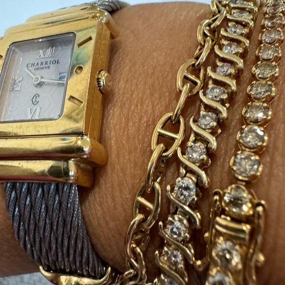 Phillipe Charriol St Tropez cable Ladies Watch - Picture 4 of 13